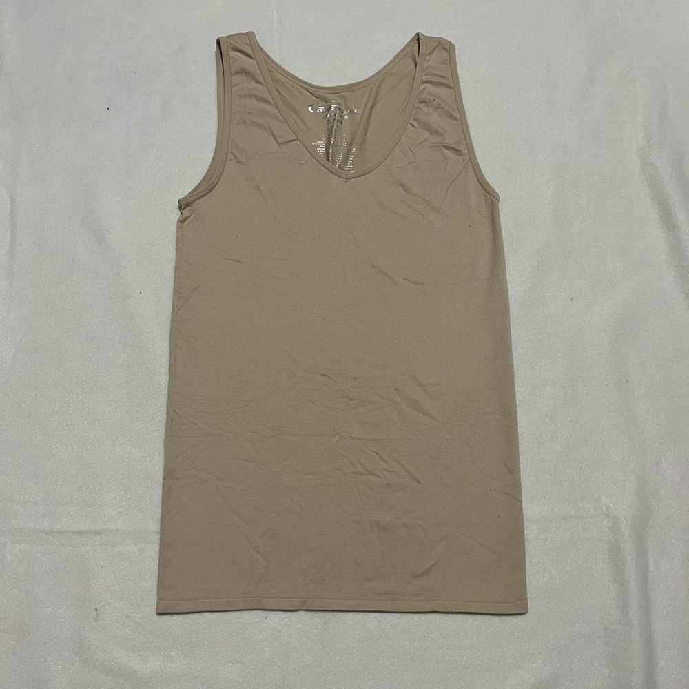 Casual Tan Women's Tank Top
